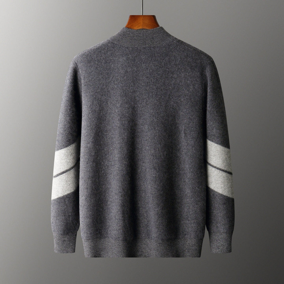 Alistair | Men Stand Collar Cardigan