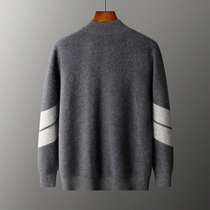 Alistair | Men Stand Collar Cardigan