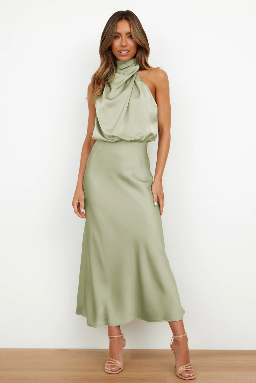 Philomena | Women Asymmetrical Neck Cocktail Dress