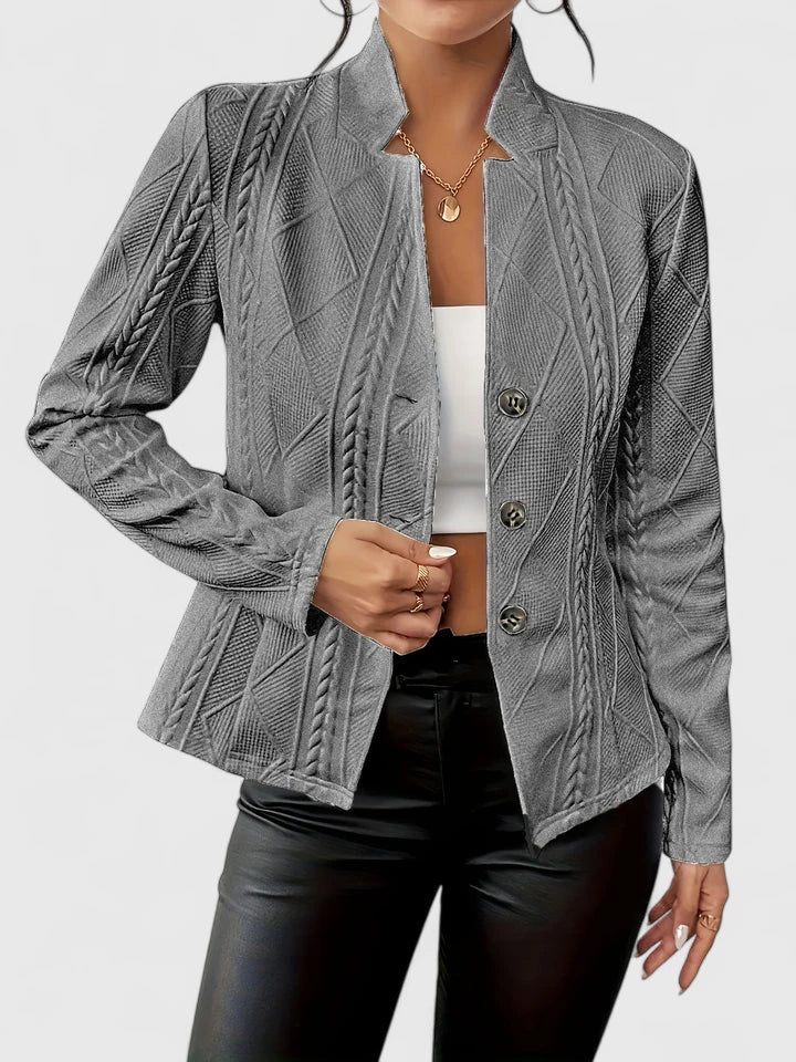 Vera | Women's Plus Size Textured Blazer