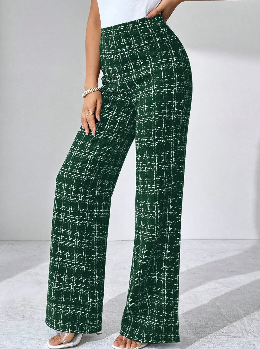 Ancret | Women High Waist Flare Pants