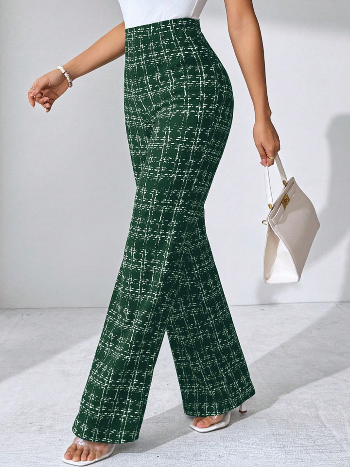 Ancret | Women High Waist Flare Pants