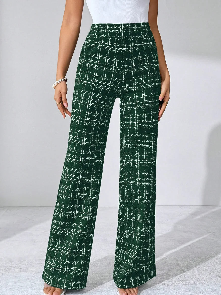 Ancret | Women High Waist Flare Pants