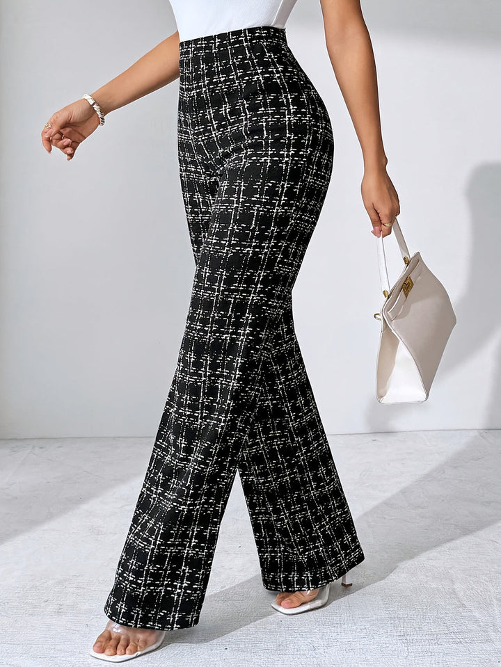 Ancret | Women High Waist Flare Pants