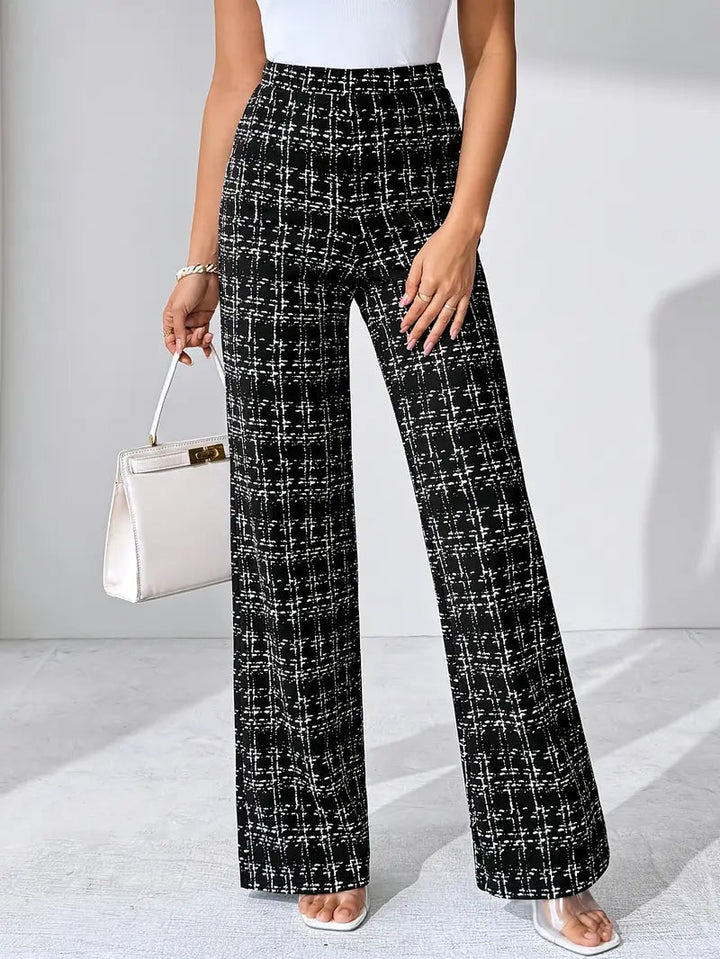 Ancret | Women High Waist Flare Pants