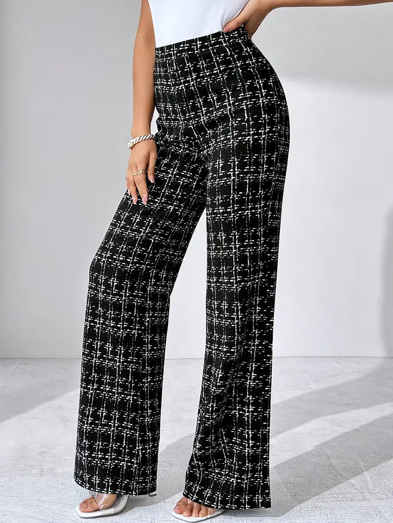 Ancret | Women High Waist Flare Pants