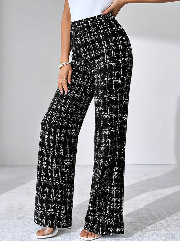 Ancret | Women High Waist Flare Pants
