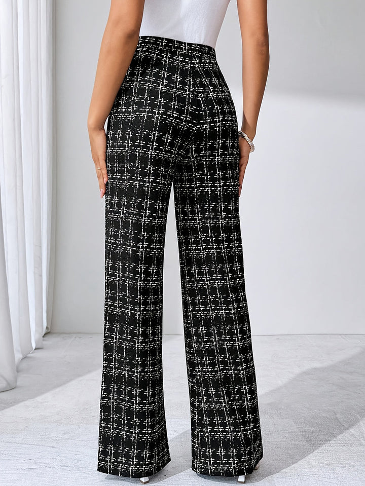 Ancret | Women High Waist Flare Pants
