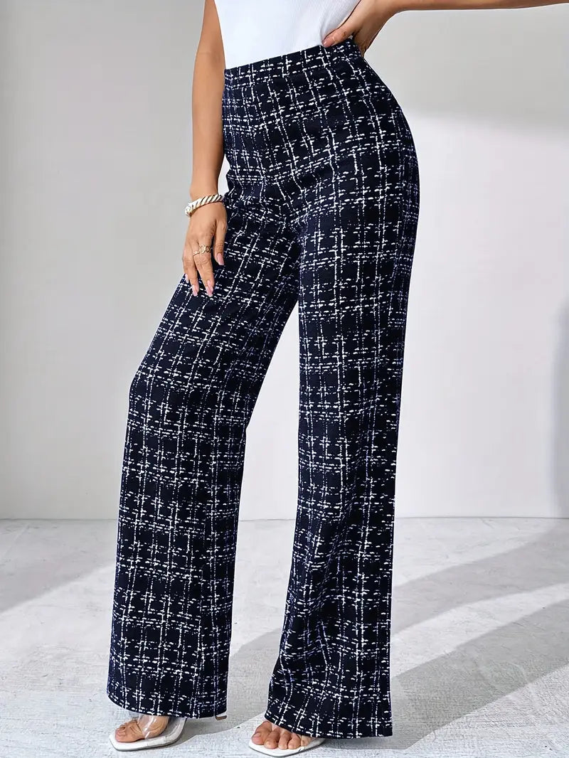 Ancret | Women High Waist Flare Pants