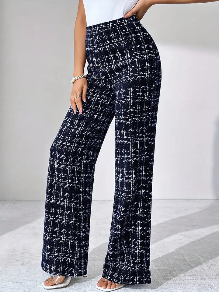 Ancret | Women High Waist Flare Pants