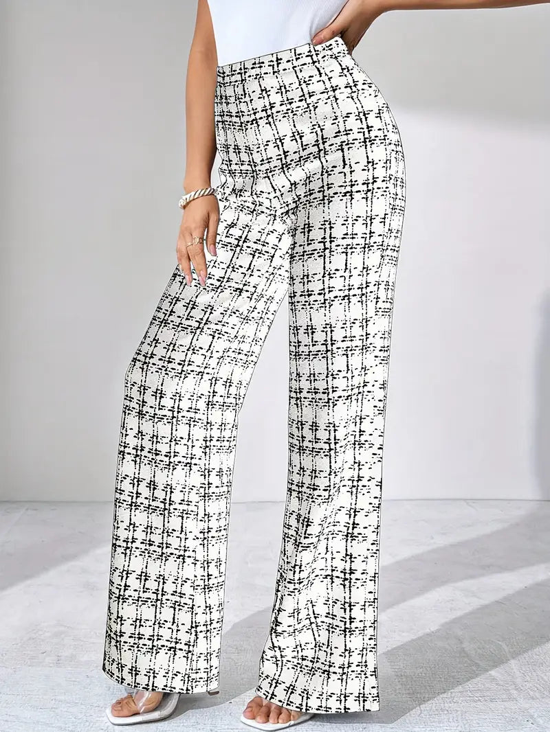 Ancret | Women High Waist Flare Pants