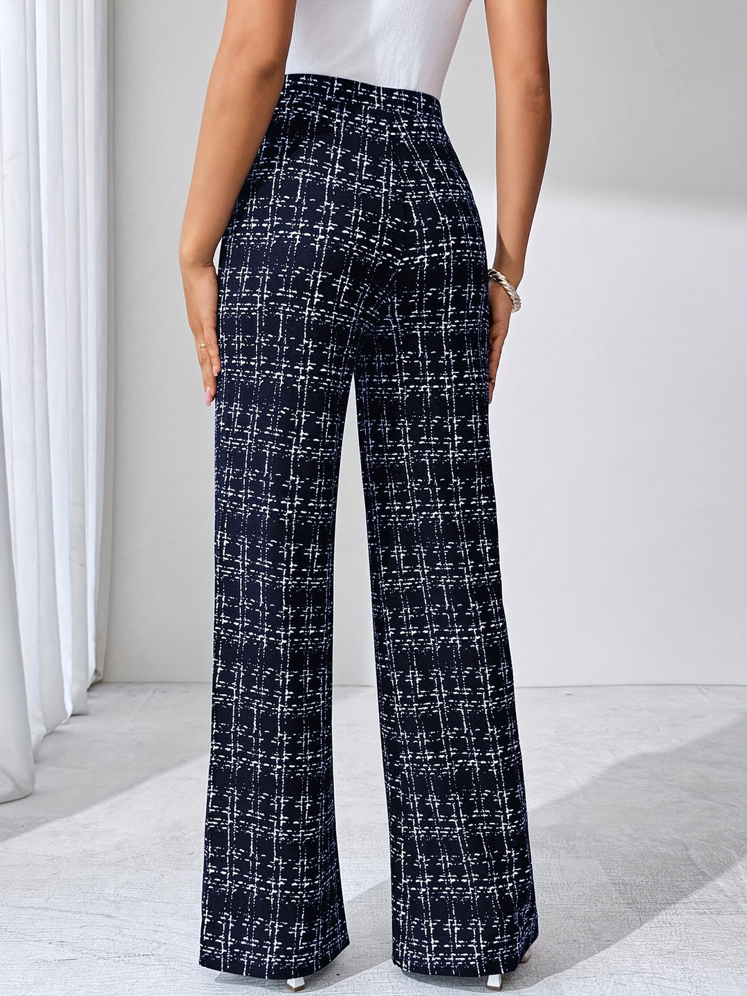 Ancret | Women High Waist Flare Pants