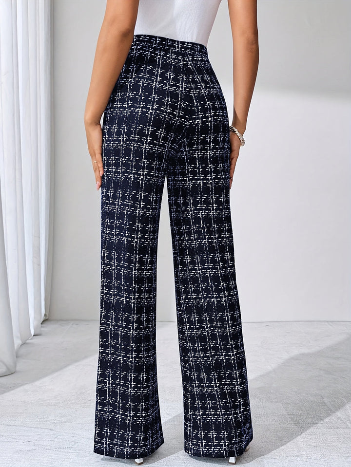 Ancret | Women High Waist Flare Pants