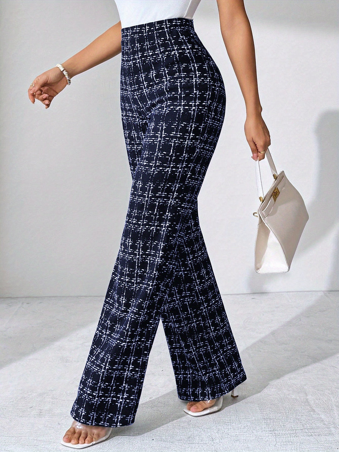Ancret | Women High Waist Flare Pants
