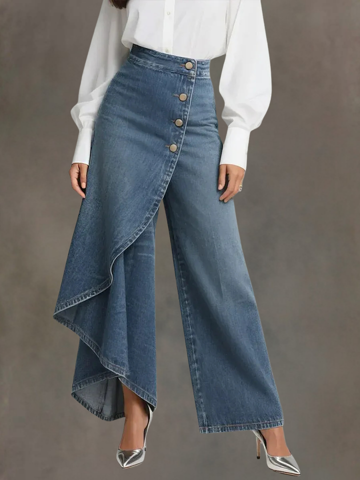 Helen | Women's Office Vintage Wide Leg Pants