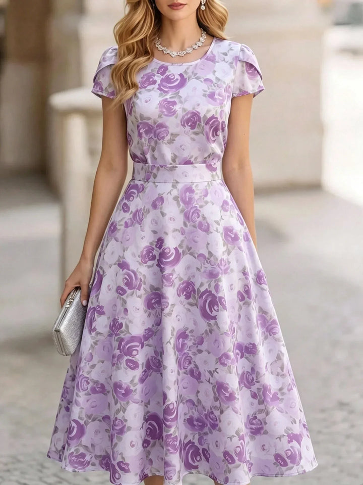 Ruby | Women's Floral Midi Dress
