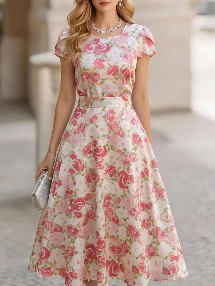 Ruby | Women's Floral Midi Dress