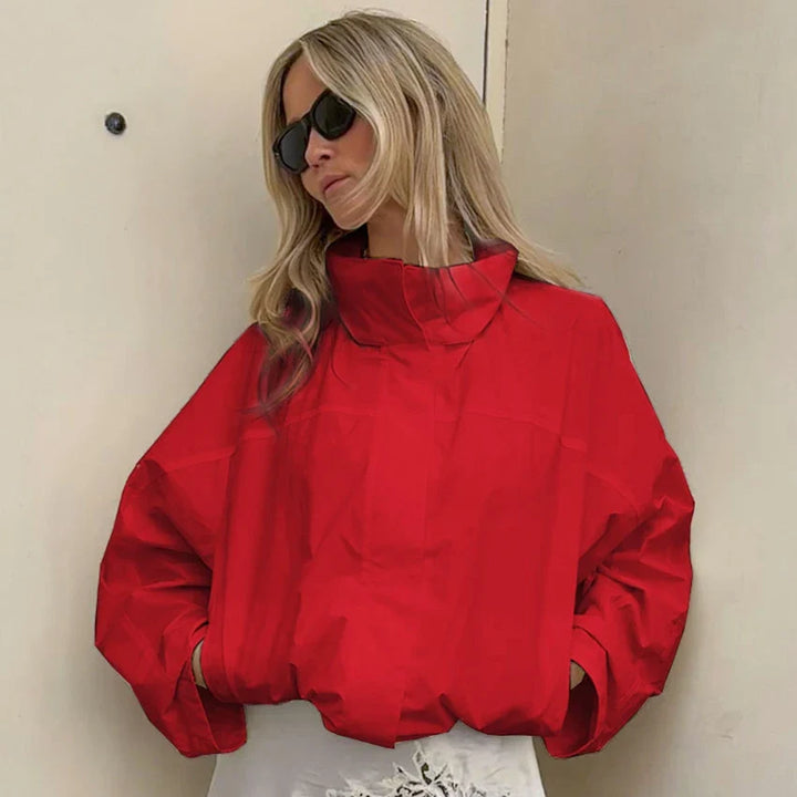 Lennox | Women's Collared Zip Front Casual Windbreaker