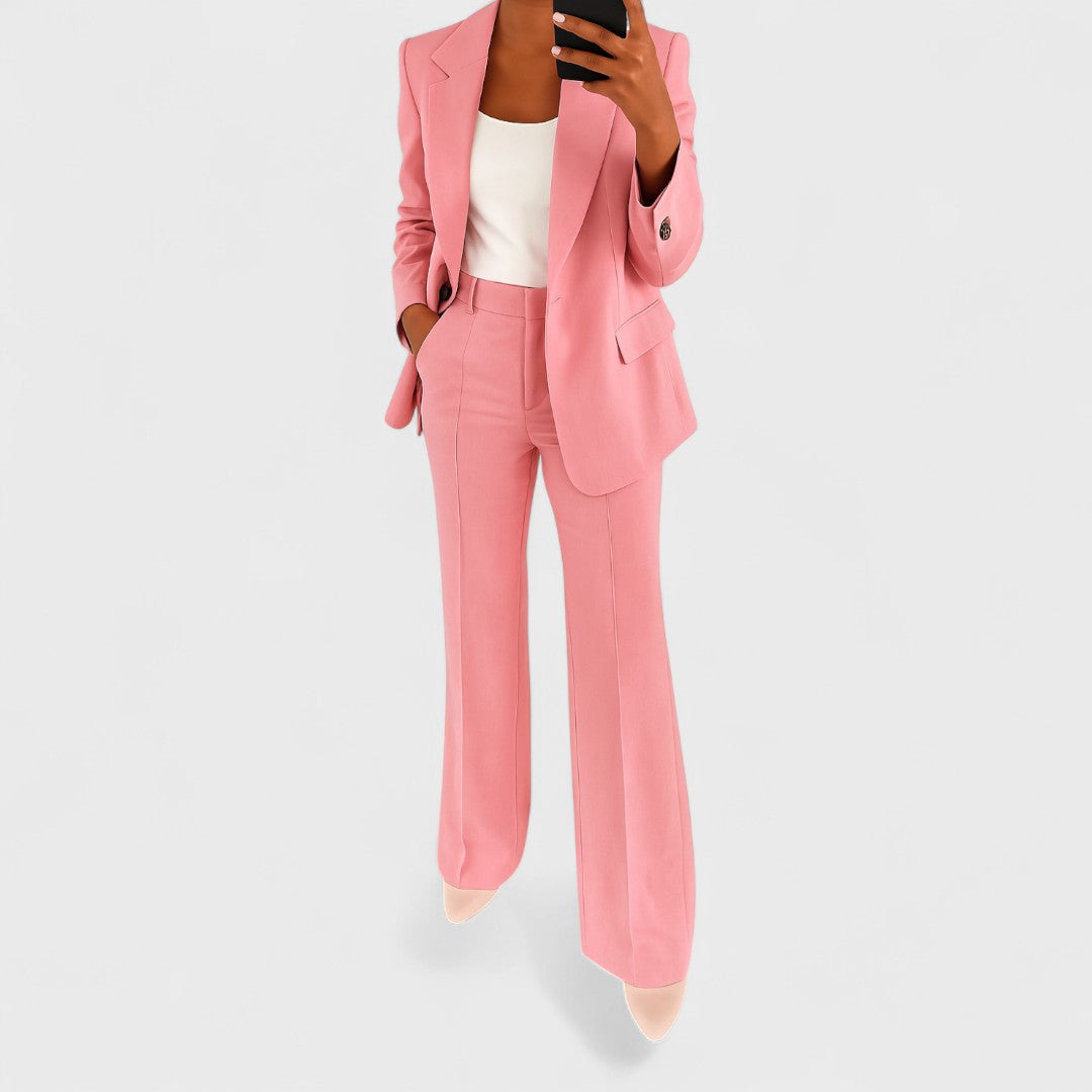 Cuthburh | Women Blazer Pants Two Piece Set