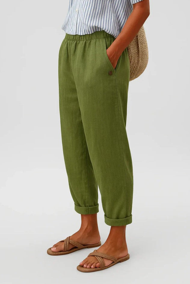 Irene | Women's Cotton Casual Vintage Trousers