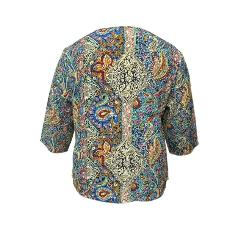 Skylar | Women's Knit V Neck Long Sleeve Bohemian Blouse