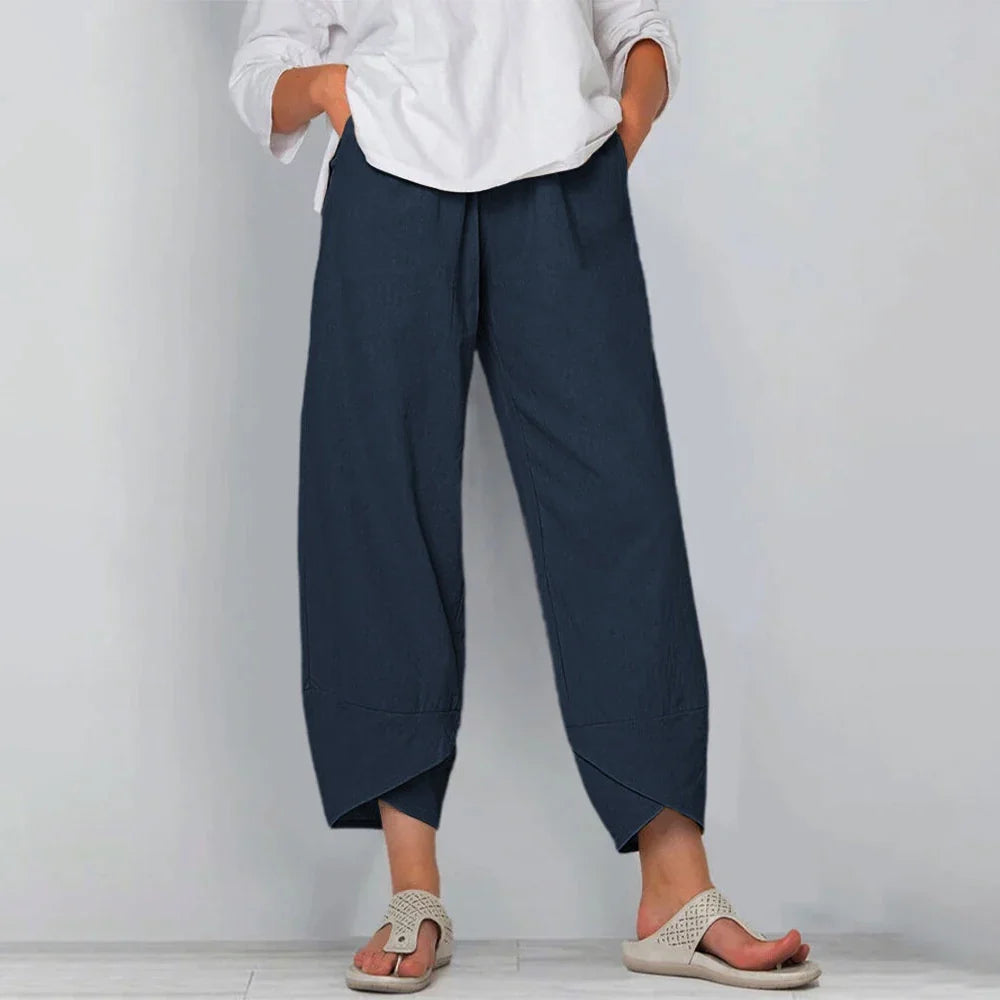 Stylish Capri Pants for Women with Plus Size Style