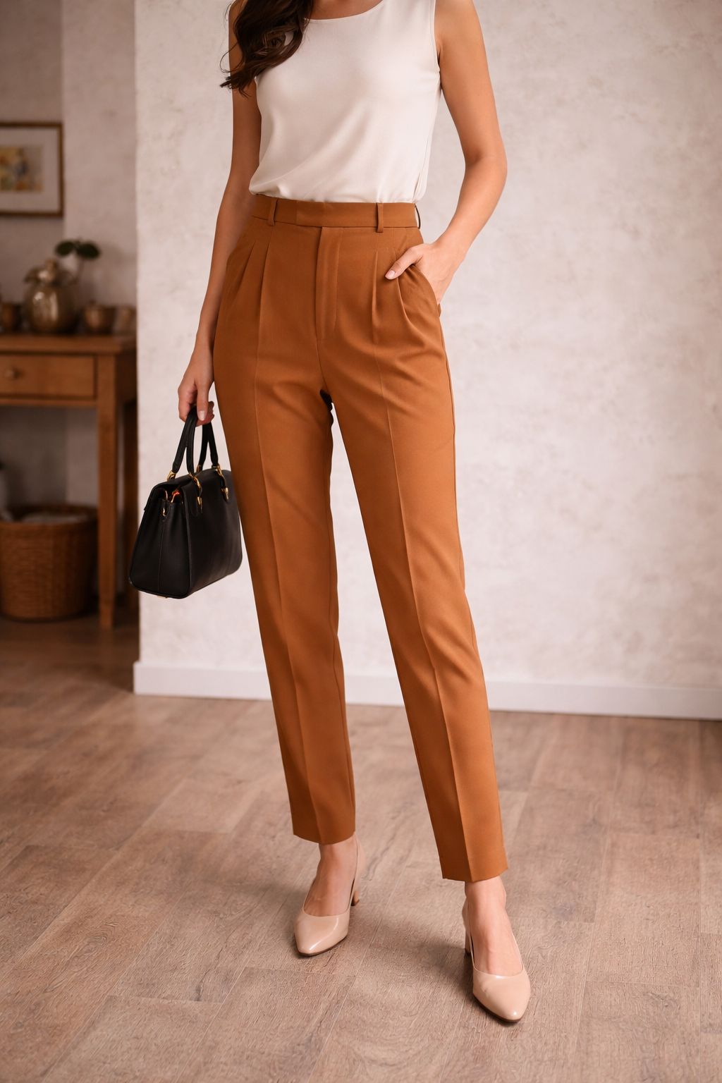 Stylish Trousers for Women with Plus Size Work Style