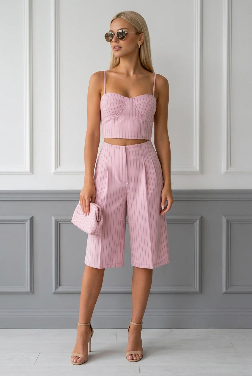 Fenella | Women Bustier Culotte Two Piece Set