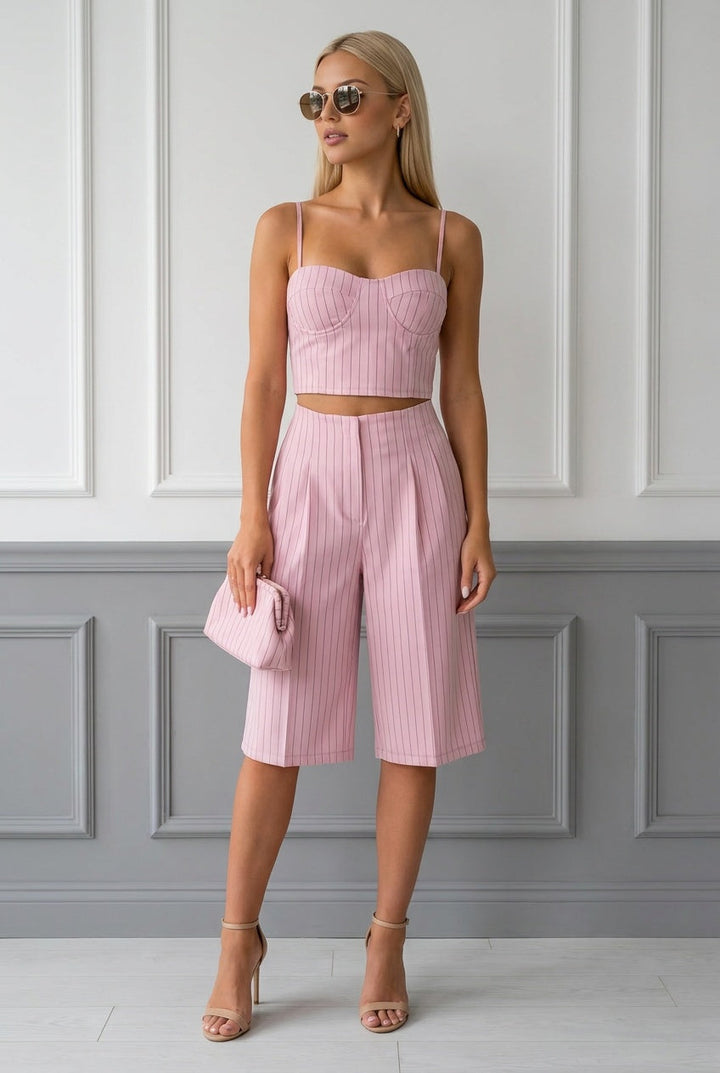Fenella | Women Bustier Culotte Two Piece Set