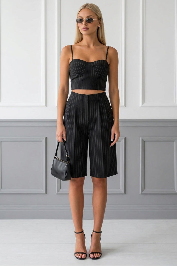 Fenella | Women Bustier Culotte Two Piece Set