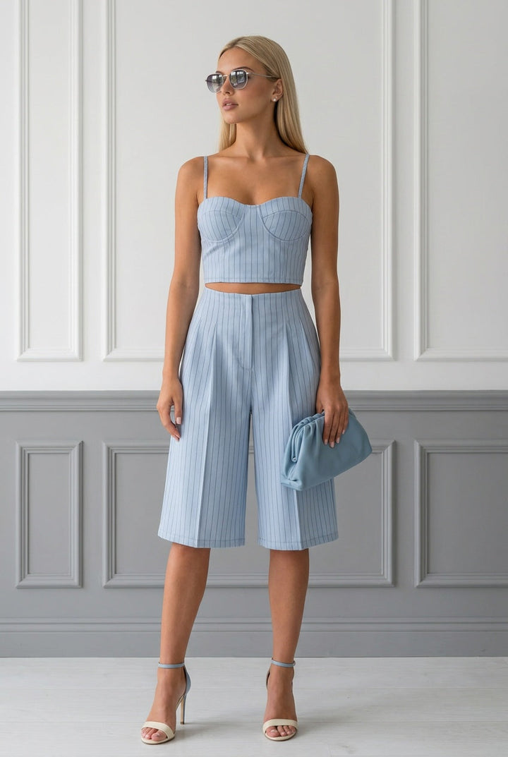 Fenella | Women Bustier Culotte Two Piece Set