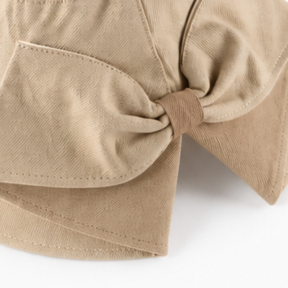 Octavia | Women's Straw Wide Brim Floppy Bow Packable Sun Hat