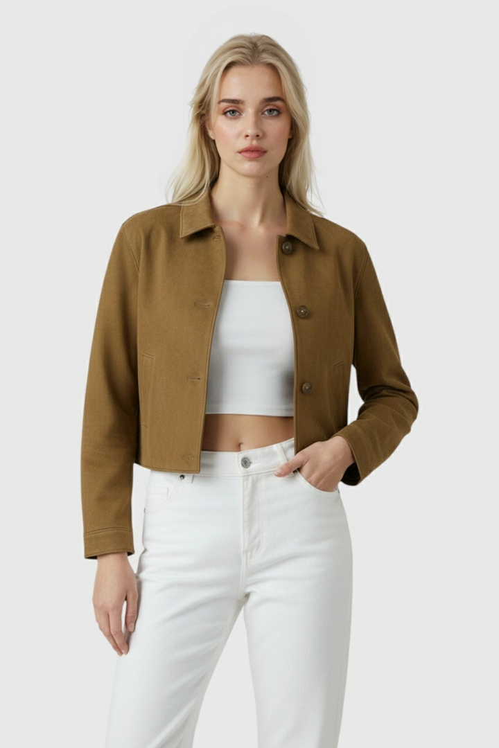 Honour | Women French Collar Casual Jacket