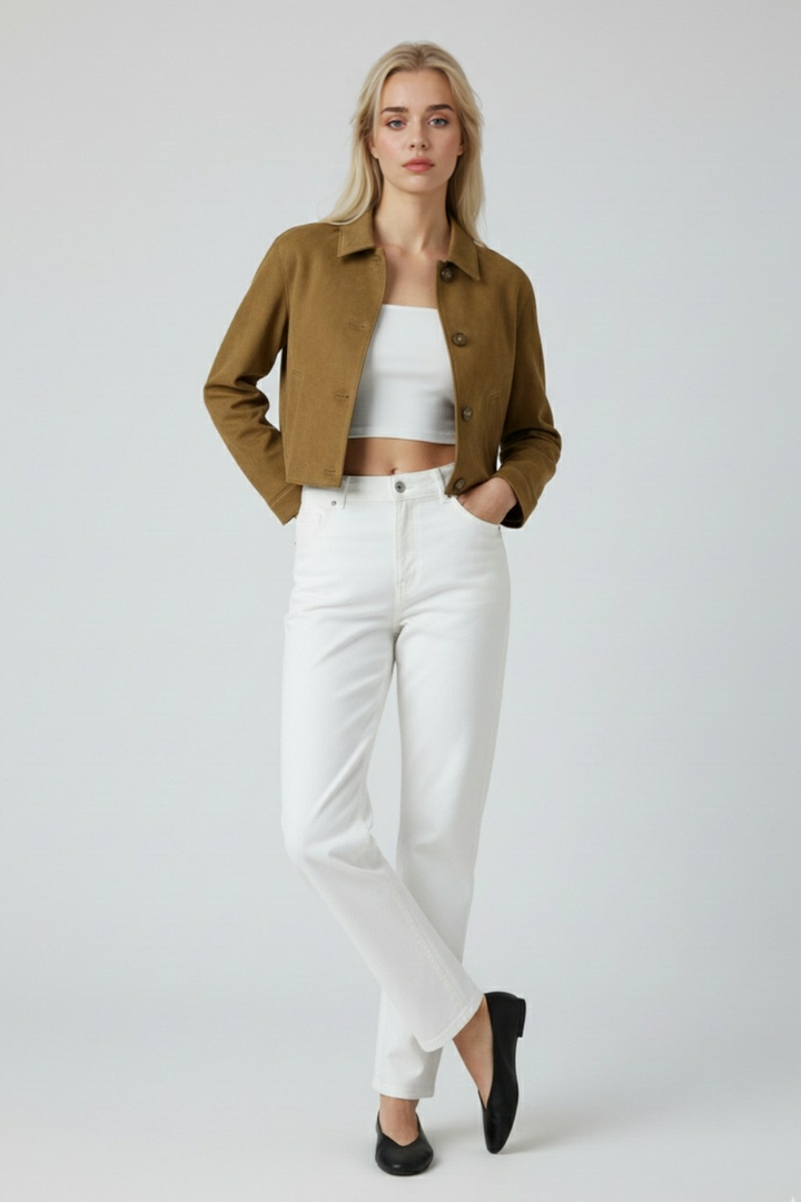 Honour | Women French Collar Casual Jacket