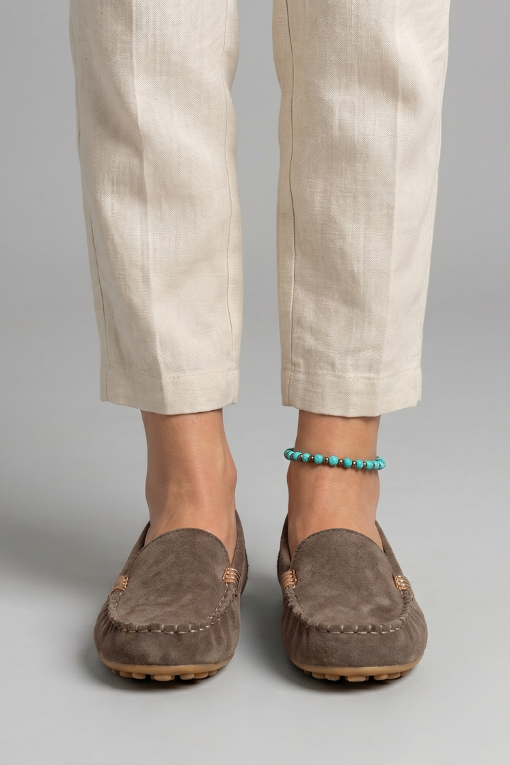 Rita | Women Suede Slip On Loafers