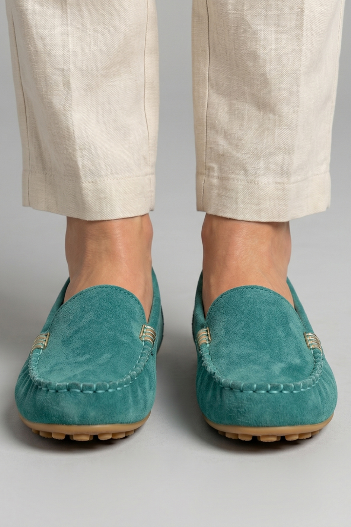 Rita | Women Suede Slip On Loafers