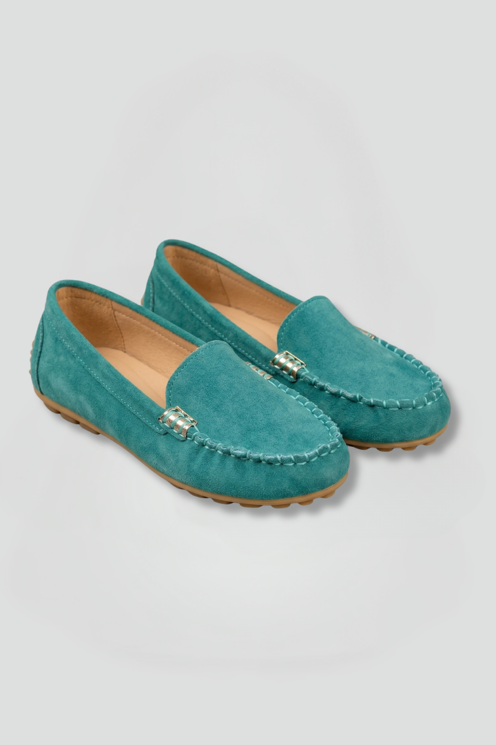 Rita | Women Suede Slip On Loafers