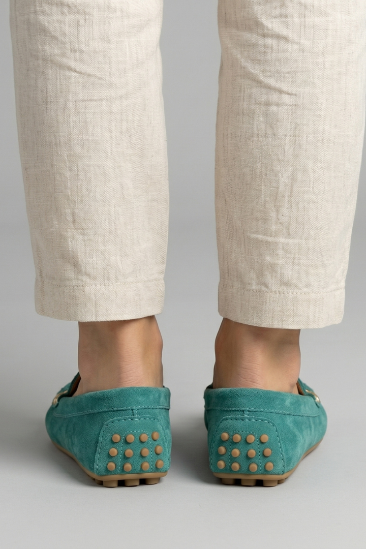 Rita | Women Suede Slip On Loafers