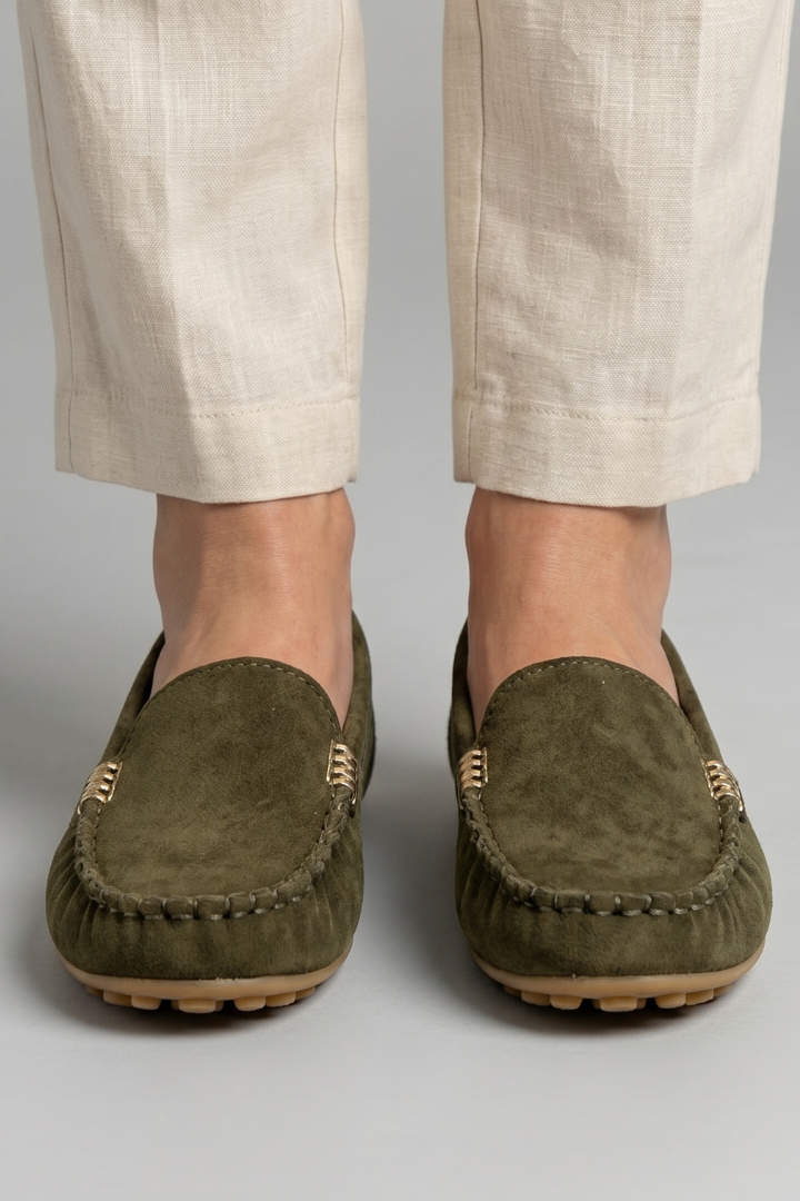 Rita | Women Suede Slip On Loafers