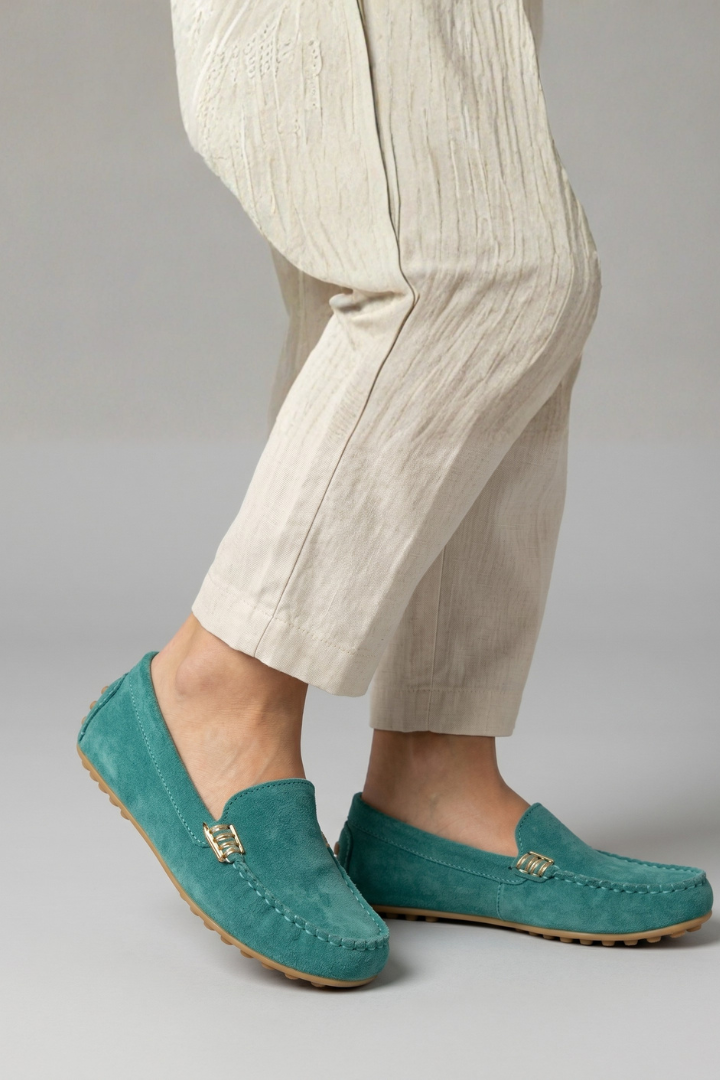 Rita | Women Suede Slip On Loafers