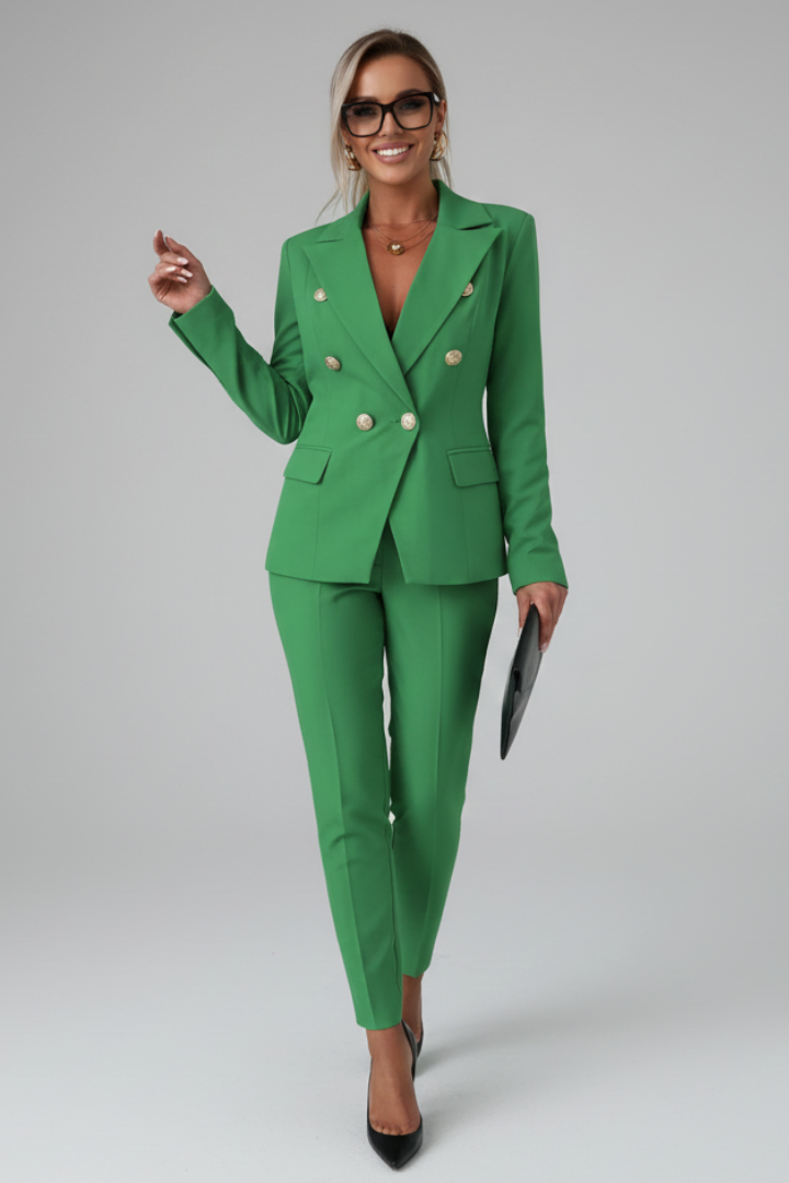 Philippa | Women Tailored Double Breasted Suit Set