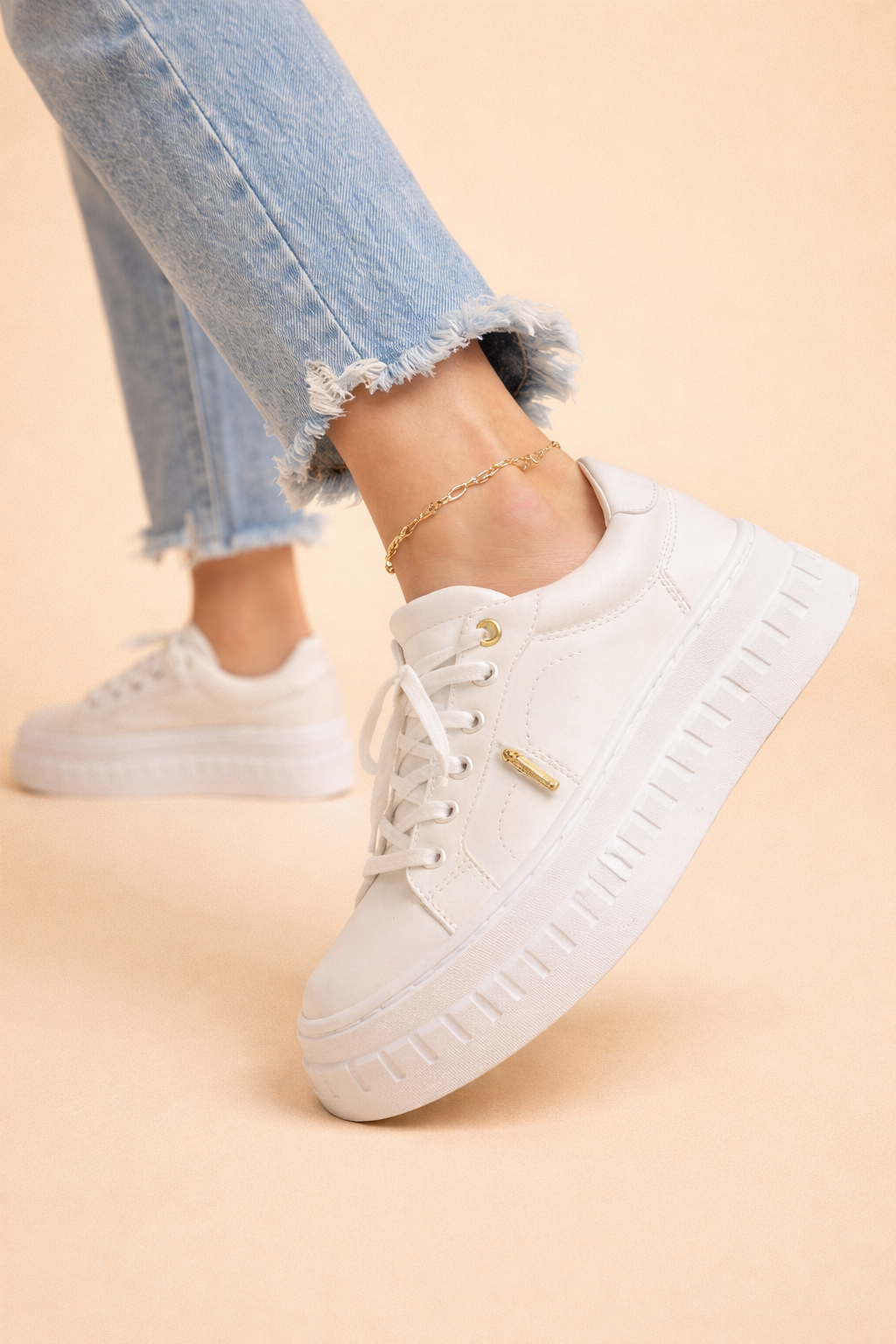 Kira | Women Platform Lace Up Sneakers