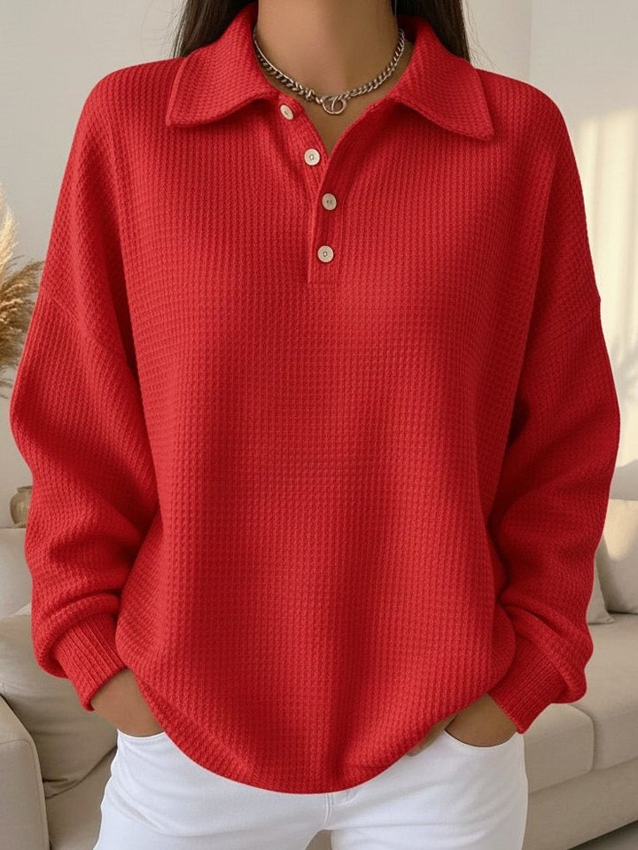 Paloma | Women's Plus Size Waffle Sweater
