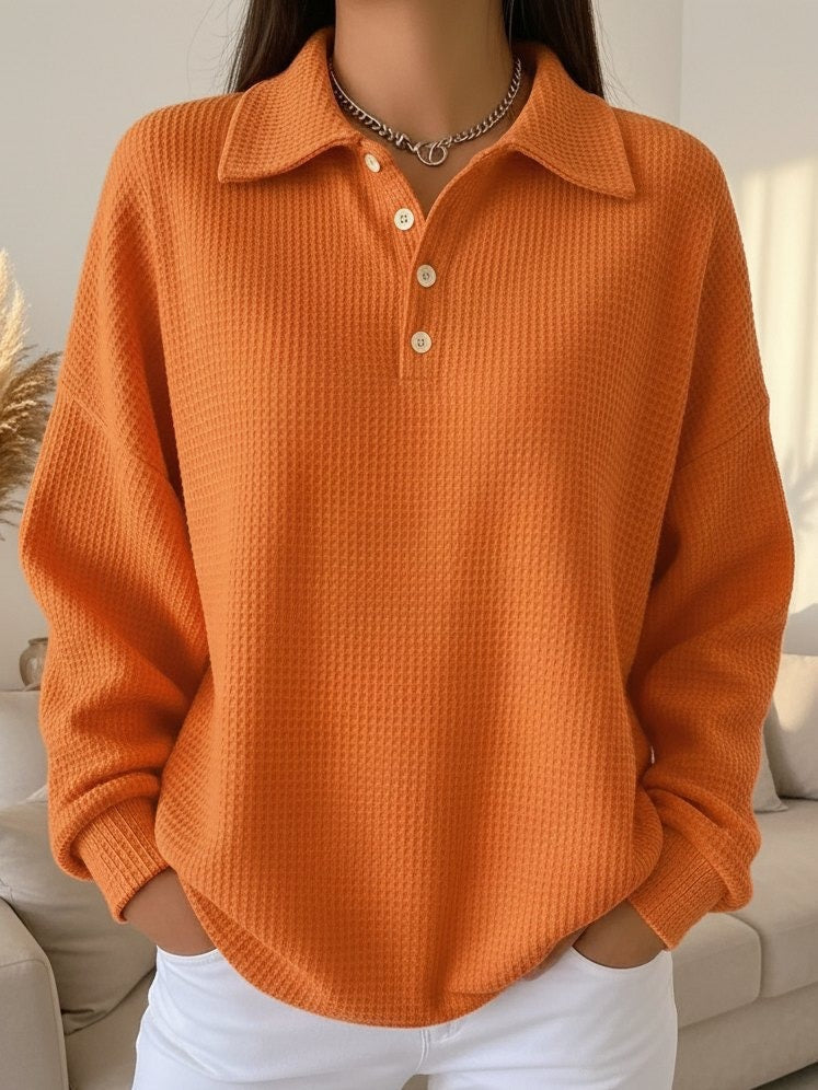 Paloma | Women's Plus Size Waffle Sweater