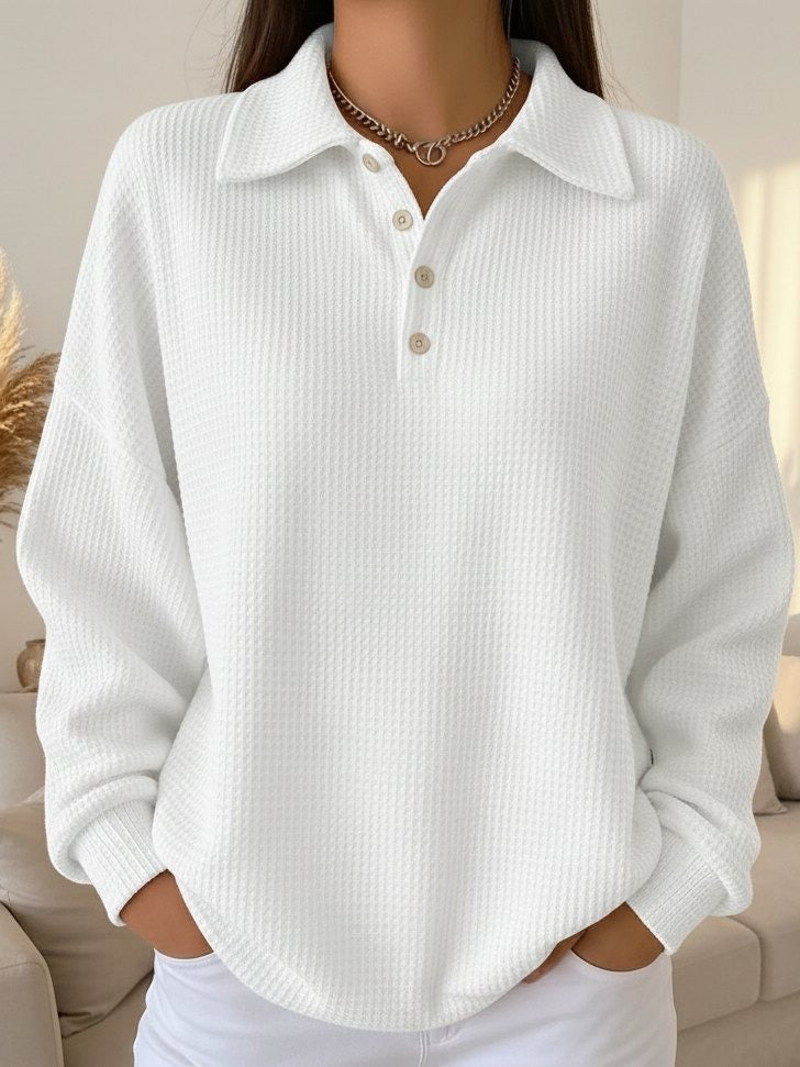 Paloma | Women's Plus Size Waffle Sweater