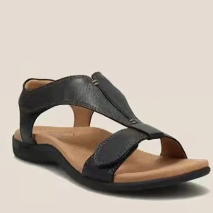 Stone | Women's Denim Adjustable Strap Office Sandals