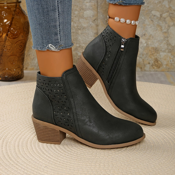 Coraline | Women's Orthopedic Block Heel Chelsea Boots