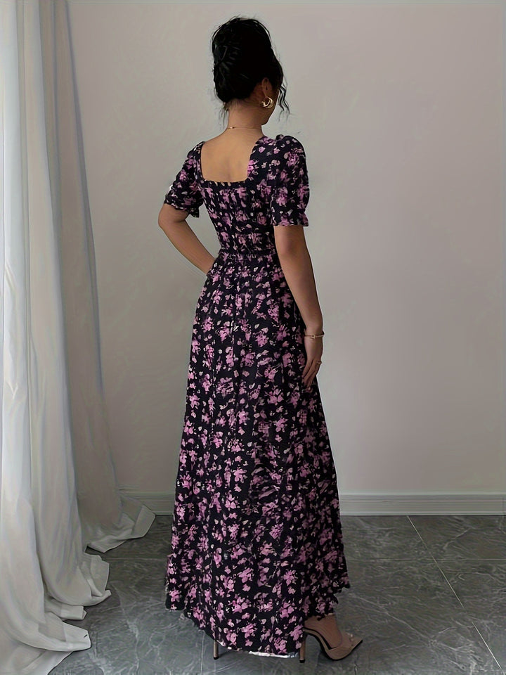 Monica | Women's Floral Maxi Dress
