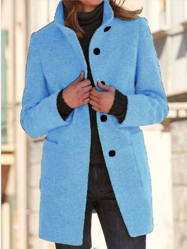 Dixie | Women's Collared Pockets Office Coat