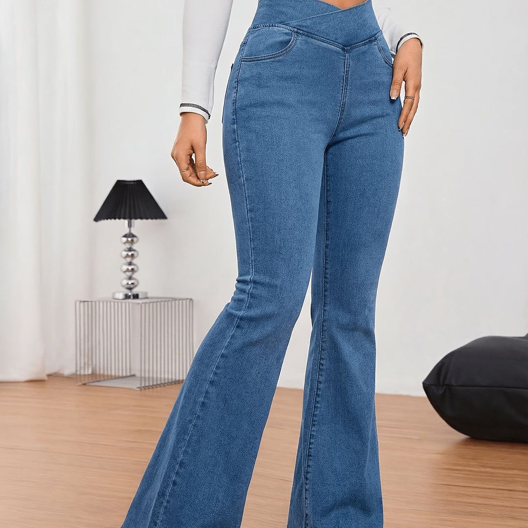 Mariah | Women's Denim Casual Bootcut Relaxed Jeans